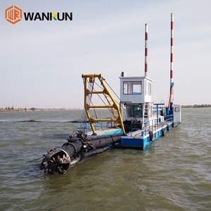 Wanrun xách tay mini NẠO VÉT thuyền với Cutter Hot Bán nhỏ hút dredger tính năng động Cơ bánh động cơ thành phần cốt lõi - Product Image 2