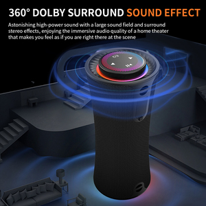 T16ลำโพงแ<span class=keywords><strong>บ</strong></span><span class=keywords><strong>บ</strong></span>พกพา80W-ซั<span class=keywords><strong>บ</strong></span>วูฟเฟอร์เบสลึก<span class=keywords><strong>เสียง</strong></span>รอบทิศทาง3D คอลัมน์เสียงกลางแจ้งไร้สายเพื่อประสิทธิภาพอันทรงพลัง - Product Image 2