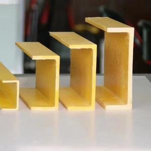 סיבי זכוכית פרופילי פלסטיק מחוזק/frp <span class=keywords><strong>u</strong></span> פרופילים פיברגלס ערוץ c - Product Image 6