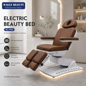Lettino Estetico Professionale Wally Beauty, Tavolo Elettrico per Massaggi e Trattamenti di Bellezza per Saloni e <span class=keywords><strong>Spa</strong></span> - Product Image 2