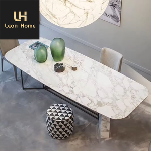 <span class=keywords><strong>Ensemble</strong></span> de table et de chaises de <span class=keywords><strong>salle</strong></span> <span class=keywords><strong>à</strong></span> <span class=keywords><strong>manger</strong></span> en marbre moderne, design personnalisé, nouveau design, populaire, luxueux, fabriqué par le fabricant - Product Image 3