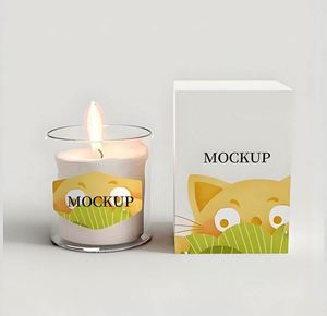 Handmade Custom Size Rigid Scented Candle Jar <b>Gift</b> <b>Box</b> with Lid Luxury <b>Empty</b> Fragrance Candle <b>Box</b> <b>for</b> Candle <b>Box</b> Packaging - Product Image 1