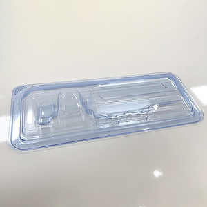 ถาดพลาสติก PETG แบบใช้แล้วทิ้งปลอดเชื้อขึ้นรูปด้วยระบบสุญญากาศ บรรจุภัณฑ์พลาสติกแบบขึ้นรูปสำหรับเครื่องมือผ่าตัดทางคลินิก - Product Image 6