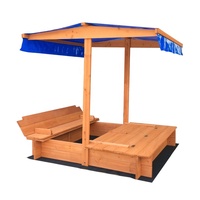 Jardin extérieur en bois petit bac à sable enfants bac à sable pour enfants