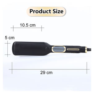 Plancha de Pelo Profesional Eléctrica con Calentador MCH 500F, Placas de Titanio Doradas, Pantalla LCD, Multiestilizador para Uso Doméstico y Hotelero - Product Image 5