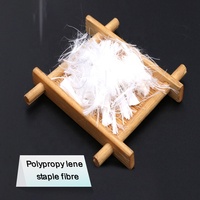 Fibre de polypropylène (PP) haute résistance 12 mm, écologique, pour renforcement du béton, anti-fissuration, matériau de remplissage filé