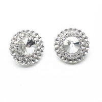 Robe à boutons en strass, nouvelle mode 2022, bouton décoratif à coudre sur diamant, vêtements pour femmes