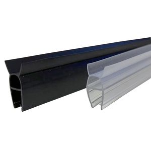 Magnetic PVC Waterproof <strong>Shower</strong> <strong>Doors</strong> <strong>Seals</strong> for Frameless Glass - Product Image 3