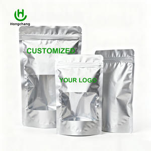 מנעול zip מותאם אישית לעמוד שקית נייר אלומיניום פלסטיק שקיות נייר מחזר הדפסה למחזר מזון ביגוד אריזה - Product Image 4