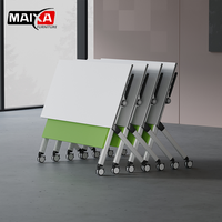 Bureau en bois pliable, utilisation polyvalente, design minimaliste, durable, multifonctionnel pour les maisons, les appartements, les chambres, différentes couleurs