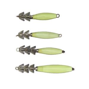 Crochets fluorescents de crevettes et de calmar de poulpe avec <span class=keywords><strong>leurre</strong></span> de pêche de tube de coup pour le poisson d'eau salée - Product Image 5