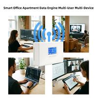 Amplificador de Señal Celular EasyBoost 2600MHz B7, Repetidor Compatible con 5G/4G/3G/2G, Aplicación Tuya, Ganancia de 72dB, MGC AGC ALC, Cobertura del 500%, Hogar y Oficina