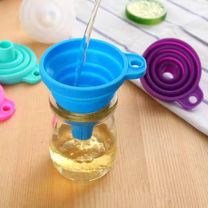 Phễu đóng mở Silicone cấp thực phẩm an toàn để chuyển dầu giấm và nước sốt trong nhà bếp và các doanh nghiệp phục vụ - Product Image 3