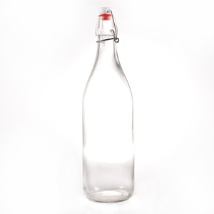 Flint 1L Glass Swing Top rỗng limoncello chai nhà <span class=keywords><strong>l</strong></span>àm Kombucha rượu nước giải khát chai nước trái cây với cao su Stopper - Product Image 2