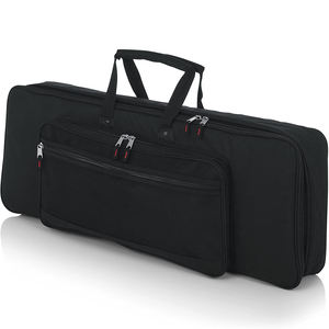 Étui pour clavier 49 touches, nylon Oxford 600D noir, rembourrage en mousse de 10 mm, sac pour clavier électrique, sac de transport pour piano - Product Image 1