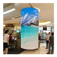 Fulida Flexible LED Panel Flex Led pantalla interior a todo color plegable Led Video Wall pantalla con forma irregular