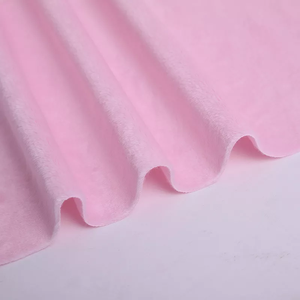 58 <span class=keywords><strong>couleur</strong></span> unie 100% polyester matériau du jouet tissu en fourrure douce - Product Image 5