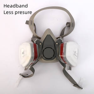 Kualitas tinggi grosir dapat digunakan kembali karet dual cartridge masker <span class=keywords><strong>gas</strong></span> untuk lukisan semprot - Product Image 4