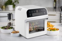 Grande Friteuse à Air Électrique Professionnelle Manuelle et Four Grill 12L avec Contrôle Numérique et Application Connectée pour la Maison AF510T