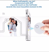 Traceur GPS intelligent avec contrôle par application, dispositif de localisation Bluetooth anti-perte pour téléphone