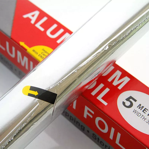 Papel De Aluminio De 25 Sqft Rollo De Papel De Aluminio Para El Hogar Papel De Aluminio Plateado Envasado De Alimentos - Product Image 2