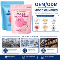 Gummies à l'extrait de safran, complément alimentaire en marque blanche avec formule personnalisée, fabricant OEM