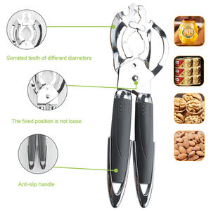 <span class=keywords><strong>Ouvre</strong></span>-<span class=keywords><strong>noix</strong></span> et <span class=keywords><strong>ouvre</strong></span>-bocal robuste multifonctionnel avec poignée antidérapante, <span class=keywords><strong>ouvre</strong></span>-boîte manuel - Product Image 3