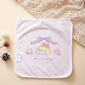 Bavoirs pour bébés et enfants en polaire corail à imprimé dessin animé, blancs, en gros, serviettes essuie-mains jacquard, serviettes personnalisées avec logo, chiffons de nettoyage pour enfants - Product Image 4