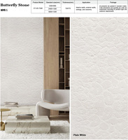 Revêtement mural flexible en pierre de marbre, feuille de pierre flexible en travertin pour mur