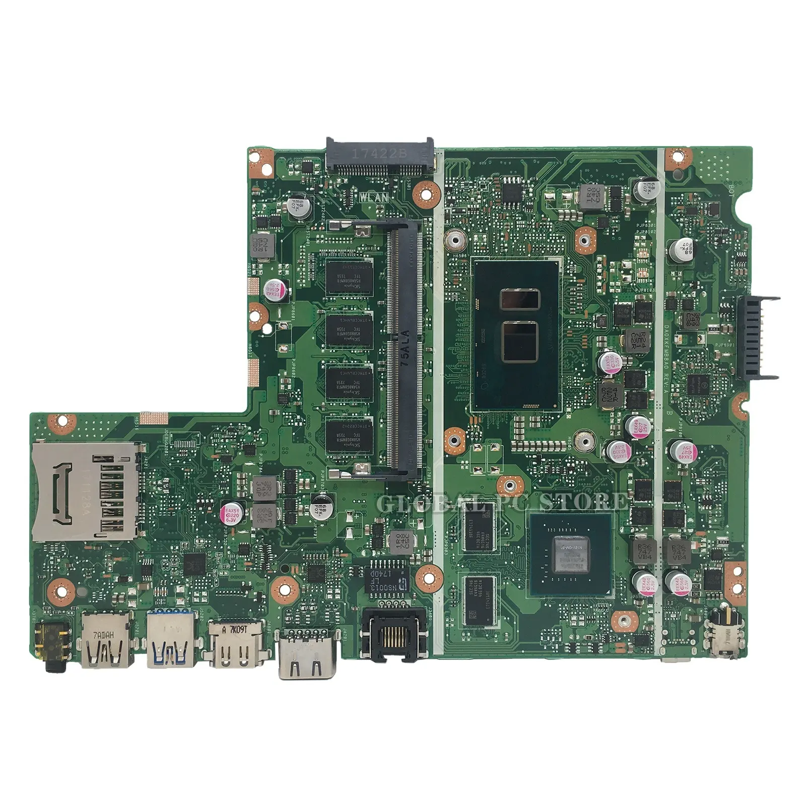 X541uv máy tính xách tay bo mạch chủ cho Asus X541UJ x541uvk X541U f541u a541u Mainboard i3 i5 i7 CPU GT920M 4GB/8gb-ram Main board