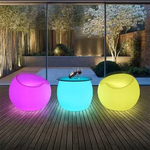 바 테이블/우아한 힘 현대 나이트 클럽 디스코 사각 LED 가구 기어오르는 칵테일 바 커피용 탁자를 위로 서 있으십시오