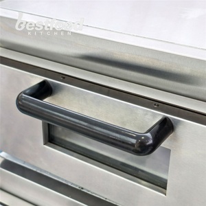 <span class=keywords><strong>Four</strong></span> électrique commercial 3000W à 2 niveaux avec pierre réfractaire pour <span class=keywords><strong>boulangerie</strong></span>, pâtisserie, <span class=keywords><strong>pain</strong></span>, pizza, équipement de cuisson automatique pour restaurant - En promotion - Product Image 5