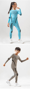 Ensemble de <span class=keywords><strong>sous</strong></span>-vêtements thermiques imprimés à séchage rapide pour enfants, hommes et femmes, pour le <span class=keywords><strong>ski</strong></span> en plein air, la course à pied et le cyclisme en automne/hiver, vêtements de compression - Product Image 5