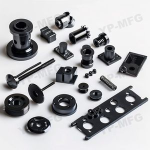 Piezas de dibujo profundo de aluminio anodizado mecanizado CNC personalizado, piezas de dibujo de torneado CNC de mecanizado de buena calidad, Hierro de aluminio personalizado - Product Image 1