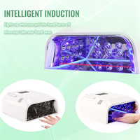 Nouvelle Arrivée SN485 108W Lampe UV LED Sans Fil à Prise US, Séchage Rapide avec Minuteur pour Salon, Manucure, Gel Polish, Haute Puissance