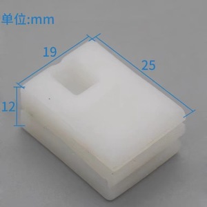 ลูกกลิ้งประตูลิฟต์ 25x19x12 มม. FR PC พลาสติก ดีไซน์เรียบง่าย สำหรับอะไหล่ลิฟต์ชินด์เลอร์ - Product Image 1