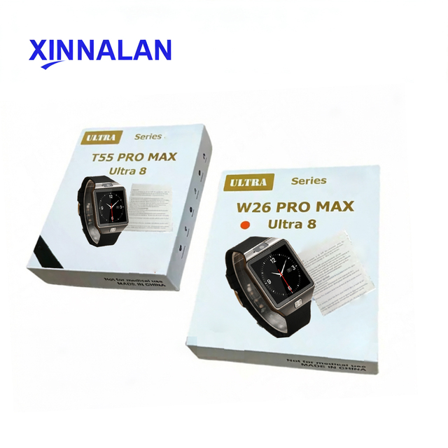 Wholesale 2-in-1 Sports Wristwatch Gift Set TWS Earphones for Men Women W26 Smart Watch Promax