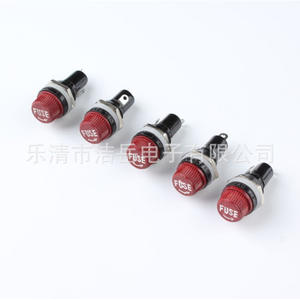 ที่ใส่ฟิวส์ 5x20 มม. สีแดง สำหรับอุปกรณ์อิเล็กทรอนิกส์และเครื่องใช้ไฟฟ้า - Product Image 4