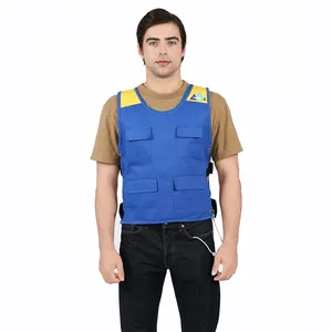 Safety Reflective Vest Optional Reflective Color Ice Water Cooling Suit Body Cooling Vest For Traffic Safety Works