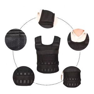 Ensemble de gilets lestés professionnels pour le sport, avec sangles de jambe et de main, sac en polyester pour blocs de plomb invisibles, pour la course et l'entraînement - Product Image 2