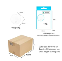 Nouveau traceur de positionnement AirTag compatible Apple Find My Device pour animaux de compagnie, bagages, personnes âgées, enfants et clés