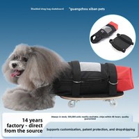 Sac de transport pliable à 4 roues pour animaux de compagnie, en tissu léger et imperméable, personnalisé en usine, pour scooter de mobilité, capacité 9 kg