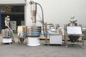 Explosion Proof <b>Dust</b>-Free Dumping Station Closed Bag Unloading Machine For Chemical Flammable <b>Powder</b> - Product Image 2