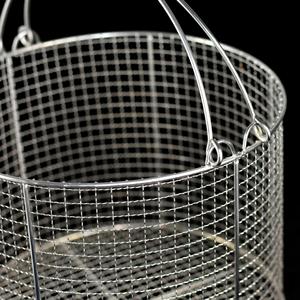 Cesta de Alambre de Acero Inoxidable 304 para Tubos de Ensayo, Redonda, para Esterilización y Limpieza en Laboratorio - Product Image 2