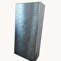 Chinesischer Hersteller Edelstahl Metall Sicherheits-Banktresor Safebox