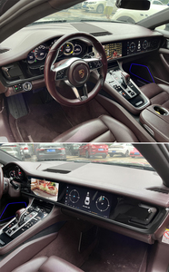 Autoradio Android KANOR 12,3 pouces avec écran tactile, GPS, navigation, double écran multimédia, CarPlay pour Porsche Panamera 970 2010-2016 - Product Image 2