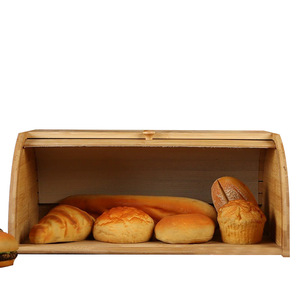 Caja de Pan de Bambú Shandong Jihe, 40x27x17.3cm, Gran Capacidad, Almacenamiento de Cocina, Diseño Moderno y Simple - Product Image 4