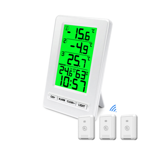 Nhiệt kế không dây ft0419 đèn nền sáng với 3 cảm biến nhiệt độ từ xa tủ đông tủ lạnh Nhiệt kế nhiều kênh - Product Image 1