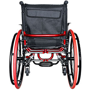 Silla <span class=keywords><strong>de</strong></span> <span class=keywords><strong>Ruedas</strong></span> Deportiva <span class=keywords><strong>de</strong></span> Estilo Casual, <span class=keywords><strong>de</strong></span> Aleación <span class=keywords><strong>de</strong></span> Aluminio, con Absorción <span class=keywords><strong>de</strong></span> Impactos, Tipo Recreativo, Ligera - Product Image 4