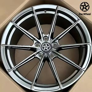Cerchi in Lega Forgiati Monoblocco DW con Finitura Diamantata 18-24 Pollici 5x120 per Audi per <span class=keywords><strong>Mercedes</strong></span> Lusso Racing - Product Image 1